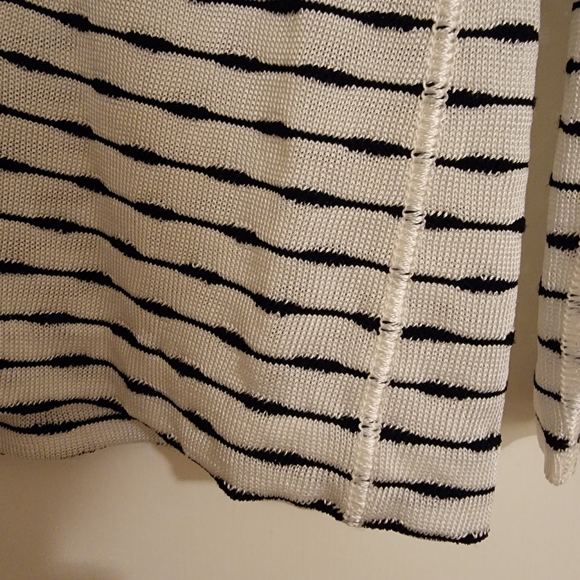 Armani Black and White Striped Shirt - Picture 6 of 6